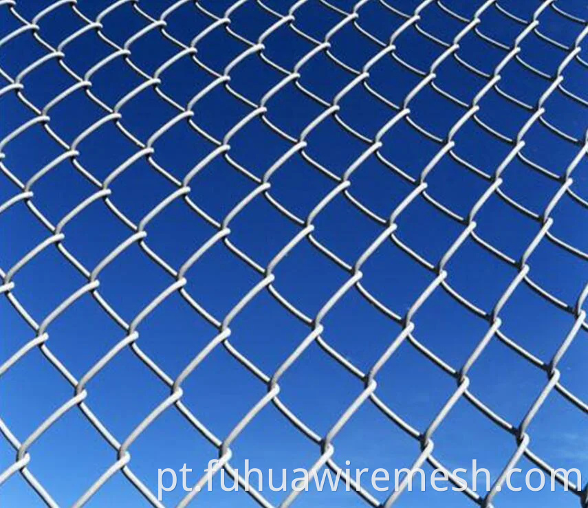 Galv Carbon Steel Chain Link Fence1